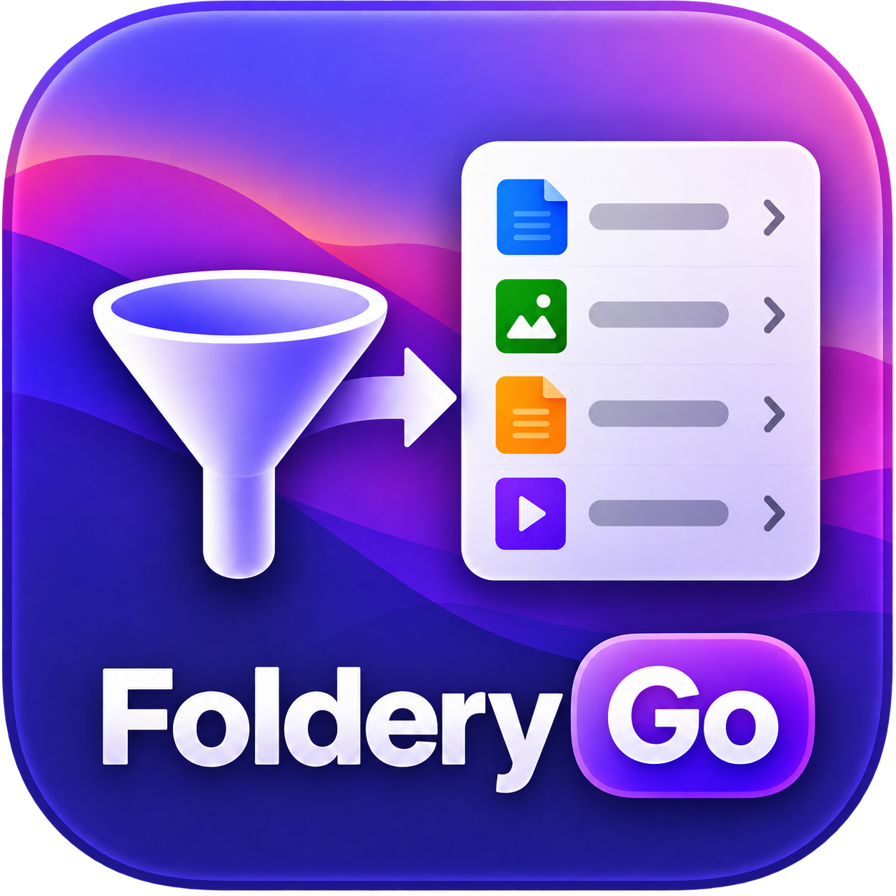 FolderyMenu Go app icon